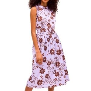 Kate Spade Floral Spade Midi Dress